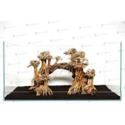 Sculpture Bois Layout Bridge AQUADECO S - 40 X 30 Cm