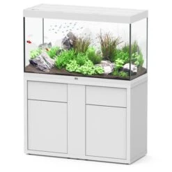 Sublime 120 X 50 LED AQUATLANTIS Blanc Laqué - Aquarium Equipé 333 L