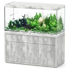 Sublime 150 X 60 AQUATLANTIS Béton - Aquarium Equipé 545 L