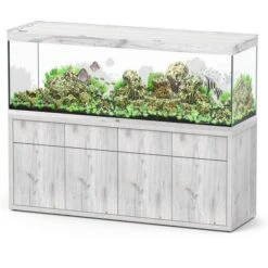 Sublime 200 X 60 AQUATLANTIS Chêne Blanc - Aquarium Equipé 676 L