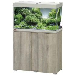 Aquarium Équipé Vivaline LED 126 Combi Chêne Gris EHEIM - 10,6W