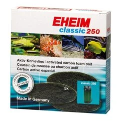 Coussins De Mousse Filtrante Au Charbon Actif EHEIM - Lot De 3 Pour Classic 250