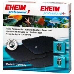 Coussins De Mousse Au Charbon Actif EHEIM - Lot De 3 Pour Professionel 3 Et 4+ 250, 350, 600 Et Professionel E 350