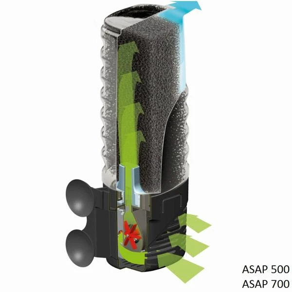 Filtre Interne ASAP 700 AQUAEL - Pour Aquarium Jusqu'à 250L – Image 3
