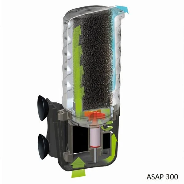 Filtre Interne ASAP 300 AQUAEL - Pour Aquarium Jusqu'à 100L – Image 3