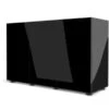 Meuble Glossy 150 Noir Laqué - AQUAEL
