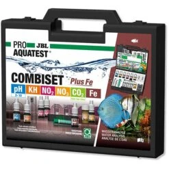 Pro AquaTest CombiSet Plus Fe JBL - Coffret De Tests Des Principaux Paramètres D'eau