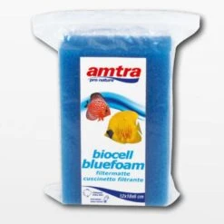 Mousse De Filtration Bleue Biocell AMTRA - 18 X 12 X 6 Cm