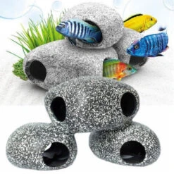 Marble Cave 2 HOBBY - Grotte Pour Petits Poissons, Cichlidés
