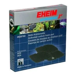 Coussins De Mousse Au Charbon Actif EHEIM - Lot De 3 Pour Professionel 3e/5e 450 Et 700